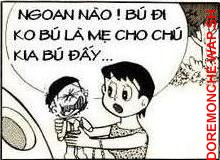[Doraemon chế] CHO CON BÚ